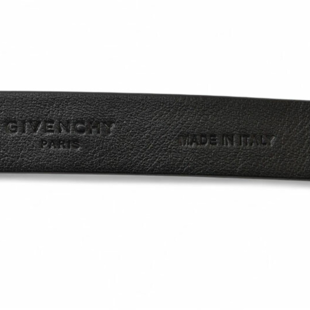 Givenchy Belt Givenchy Studded Double Leather Bla… - image 5